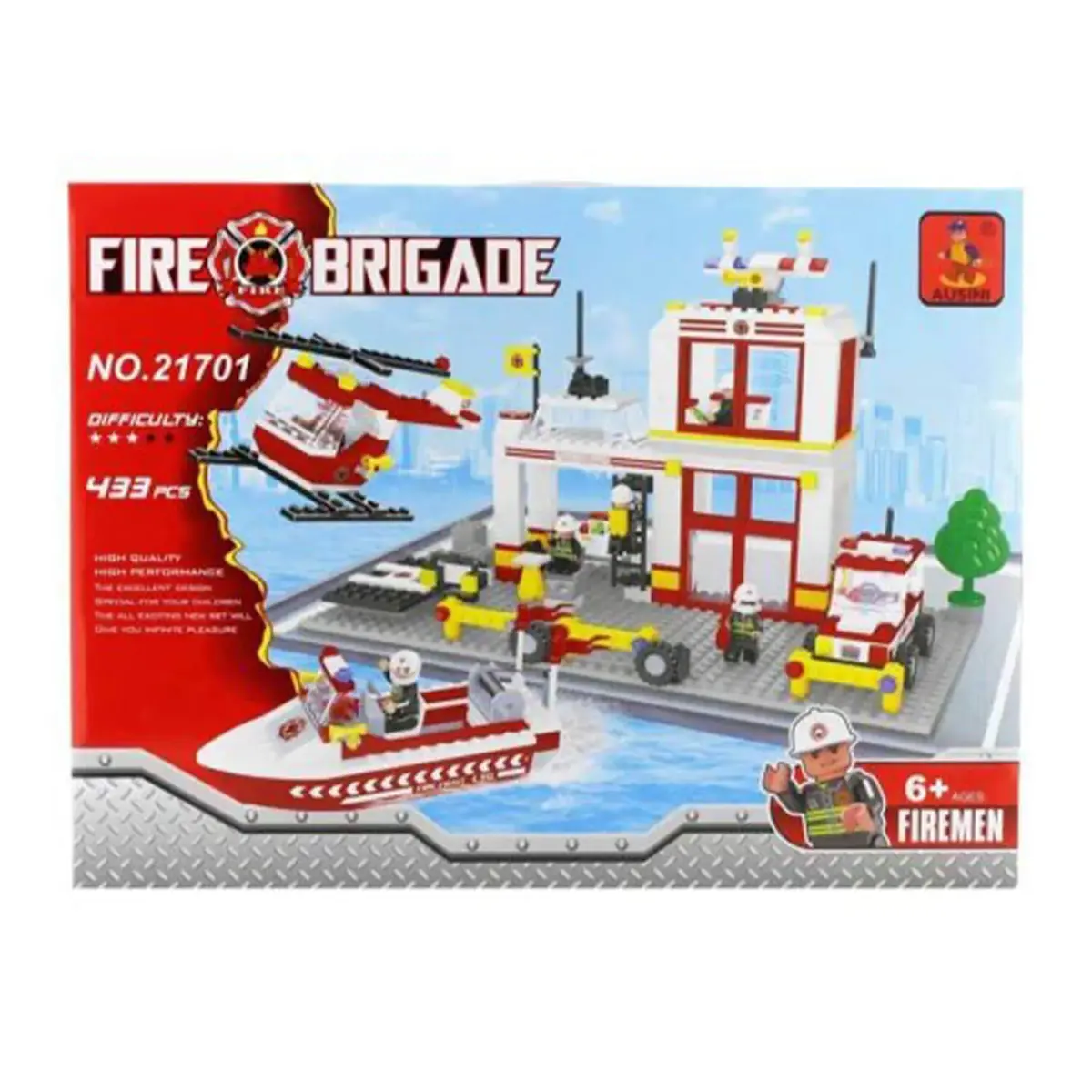 Ant Bricks İtfaiye Set 433 Parça