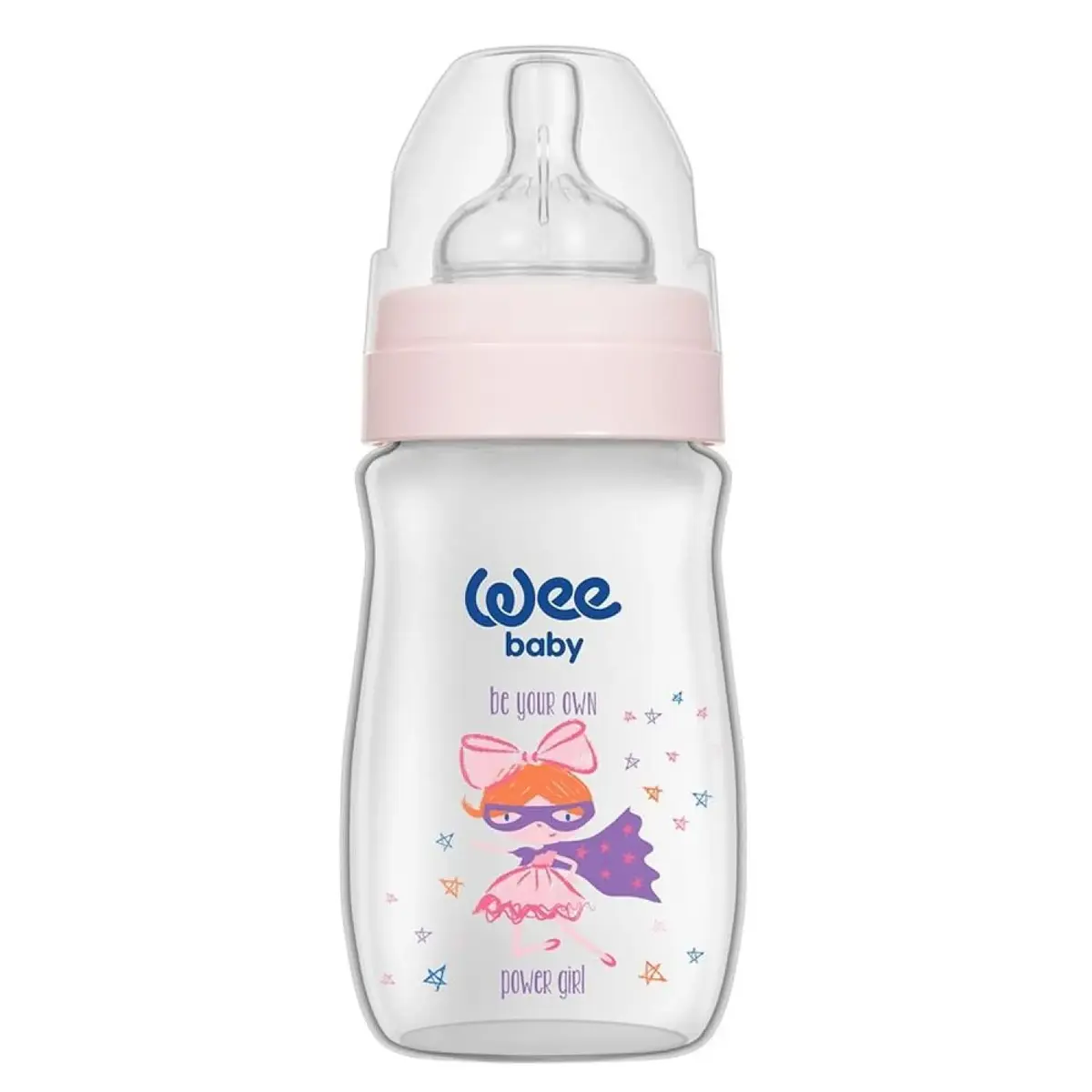 Wee Baby Klasik Plus Geniş Ağızlı PP  Biberon 250 ml