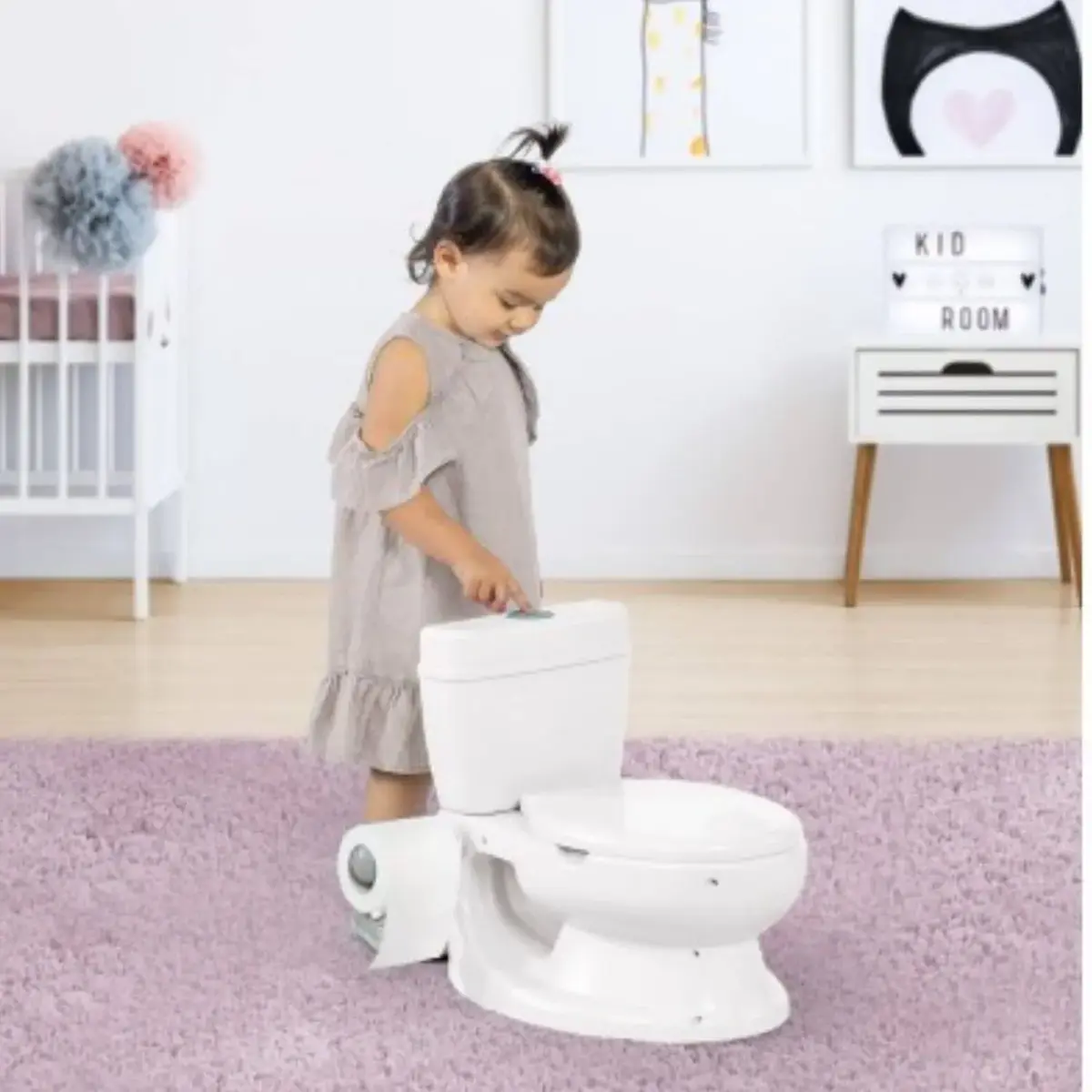 Dolu Eğitici Lazımlık Beyaz