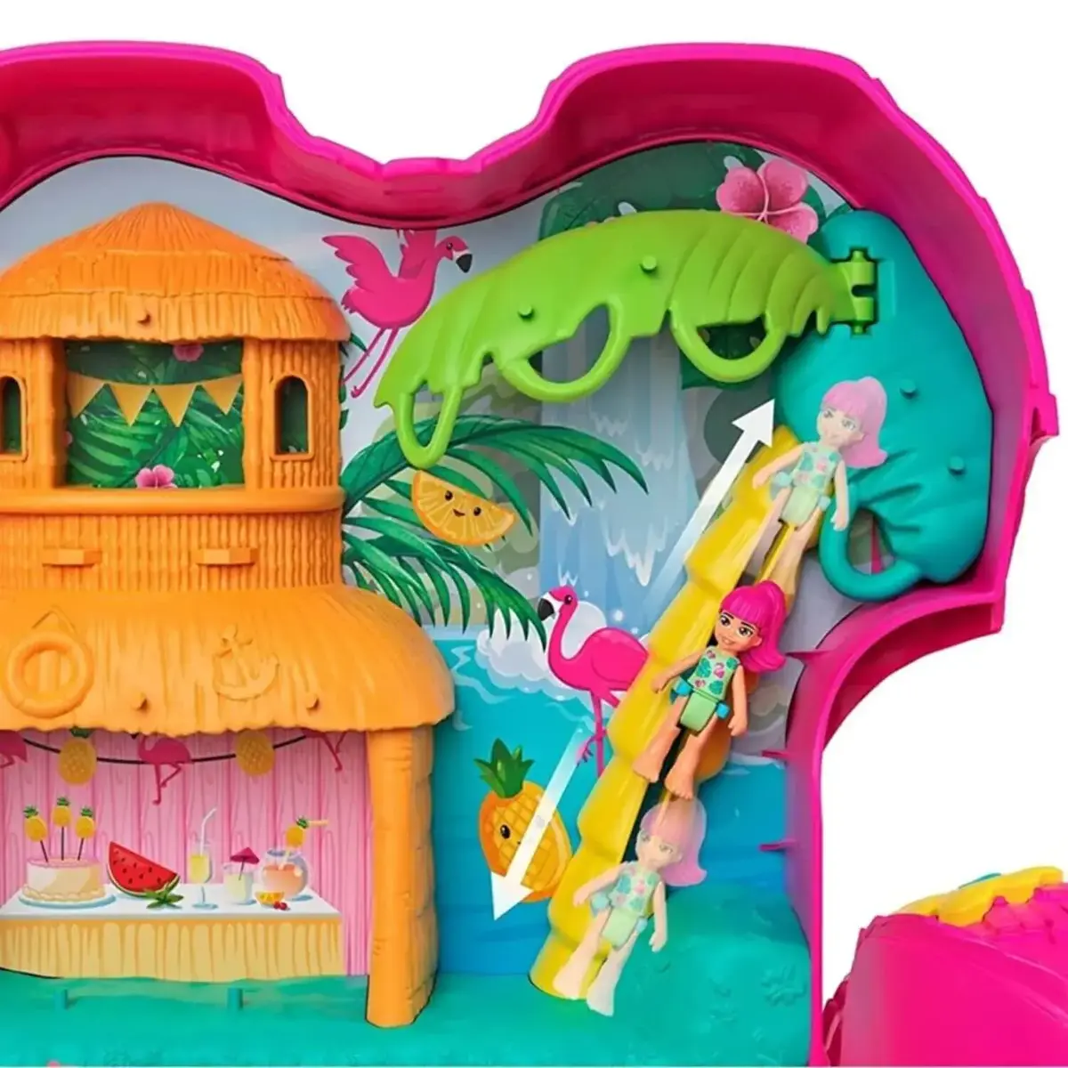 Polly Pocket Flamingo Partisi Oyun Seti