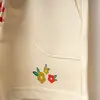 Winimo Şort Çiçek Baskılı Krem