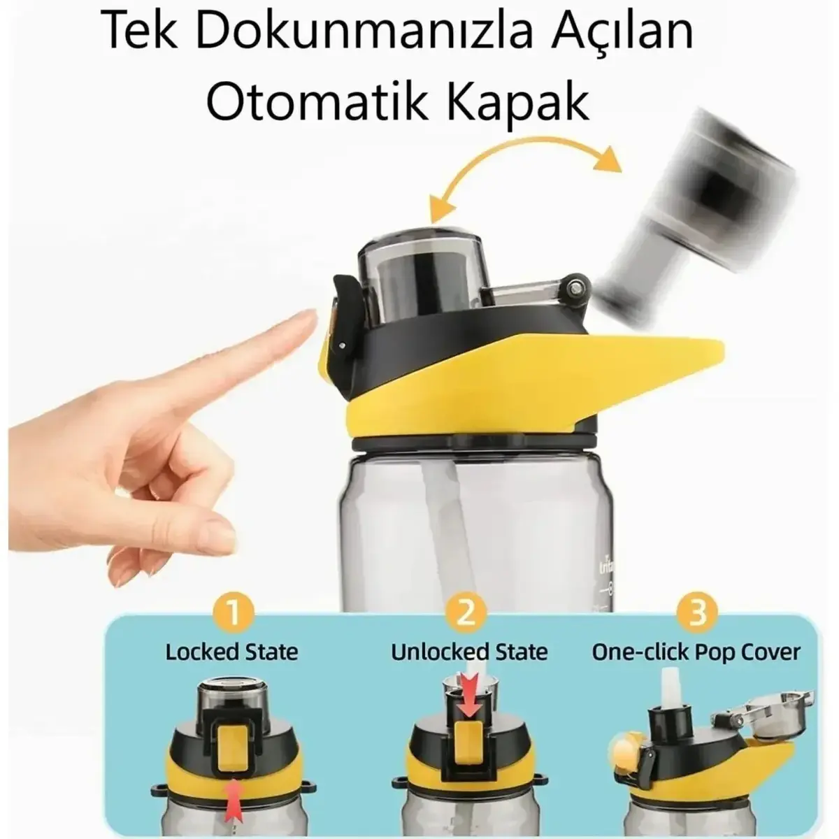 Shotay Handle Tritan Matara 900 Ml