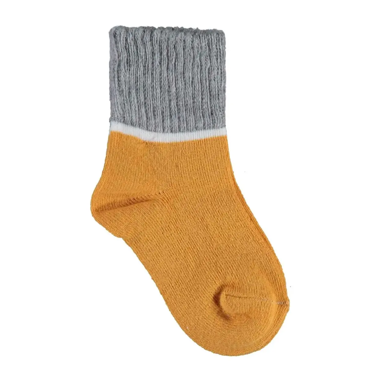 Bibaby Organik Çorap Soket Kısa Lady Hardal Bibaby Organik Çorap Soket Kısa Lady Hardal