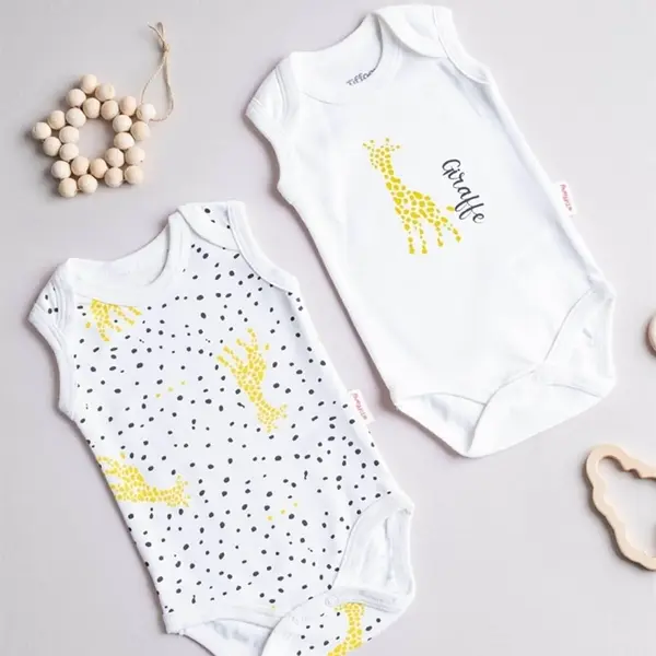 Tiffany Atlet Body 2li Giraffe Theme Ekru