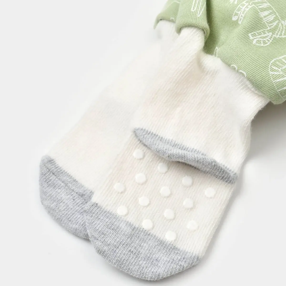 Bibaby Çoraptolon Zoo Is Good Lime Cream