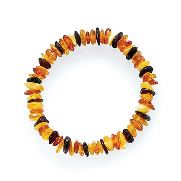 Babyjem Kehribar Bebek Bilekliği Renkli