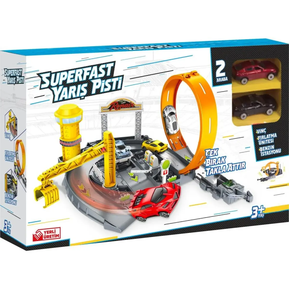 Smart Wheels Takla Atan Yarış Pisti