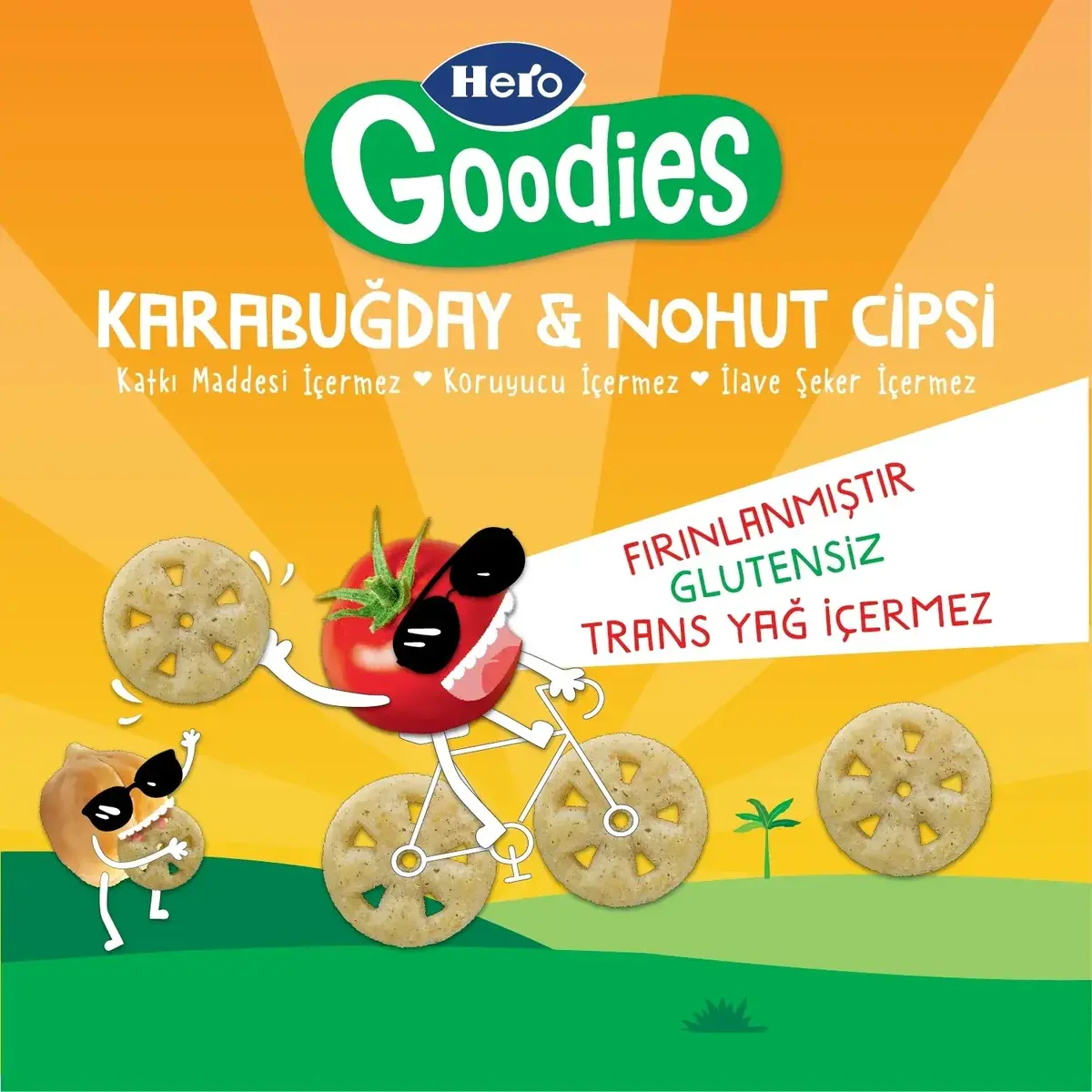 Hero Baby Goodies Pizza Cips 30 gr