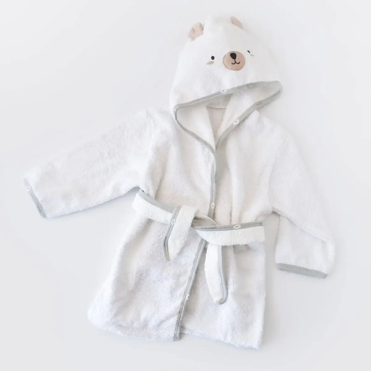 Bibaby Organik Bornoz Takımı Kutulu Hug Me Bear Yeşil