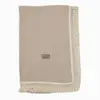 Bistyle Organik Müslin Battaniye Fistolu 80x90cm Bej
