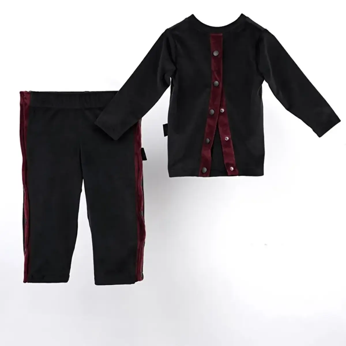 Moi Noi 2li Takım Çıtçıtlı Kadife Siyah Moi Noi 2li Takım Çıtçıtlı Kadife Siyah