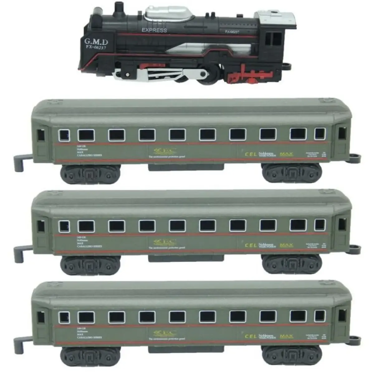 Klasik Ekspres Tren 21 Prc Siyah