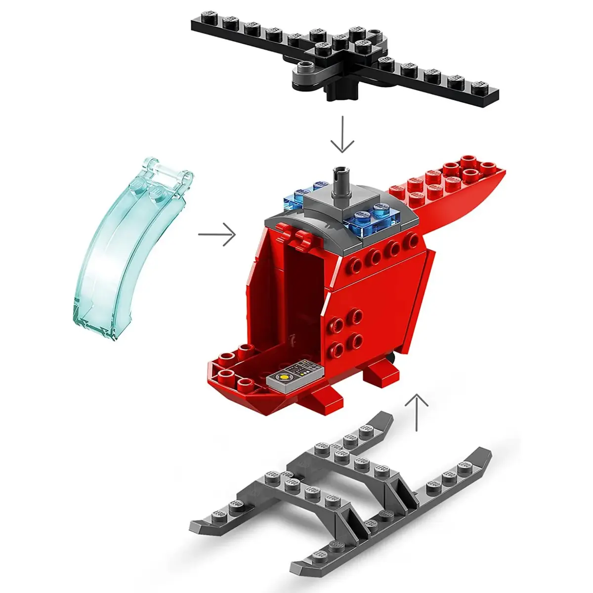 LEGO City İtfaiye Helikopteri 60318