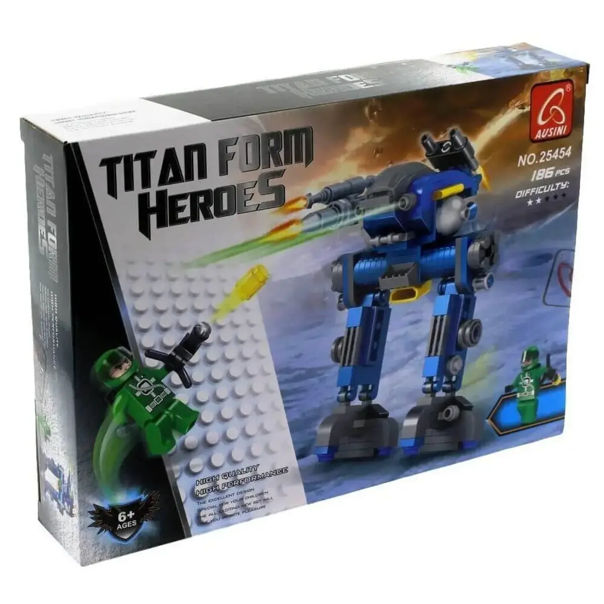 Ausini Heroes Set 186 Parça