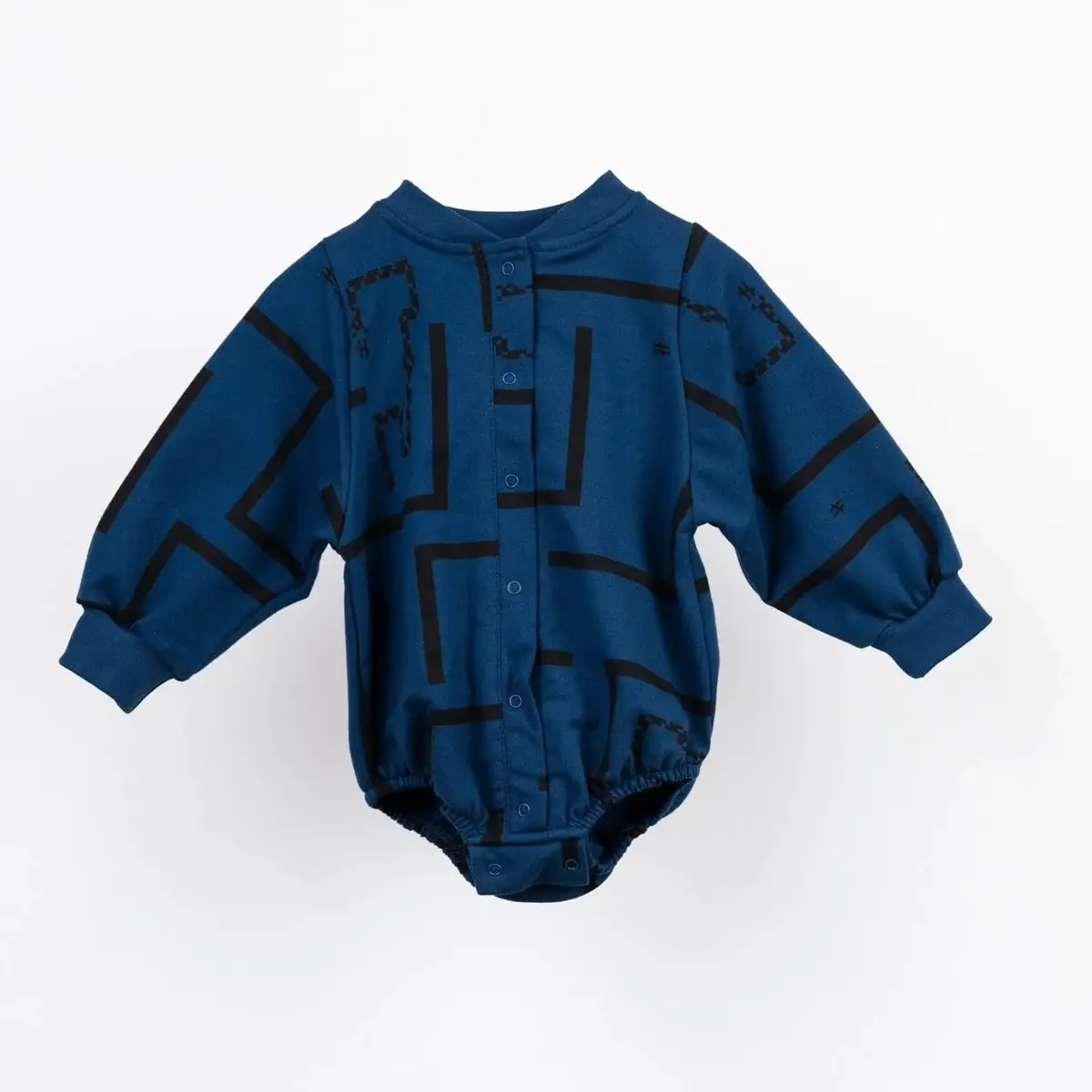 Moi Noi Body Desenli Koyu Mavi Moi Noi Body Desenli Koyu Mavi