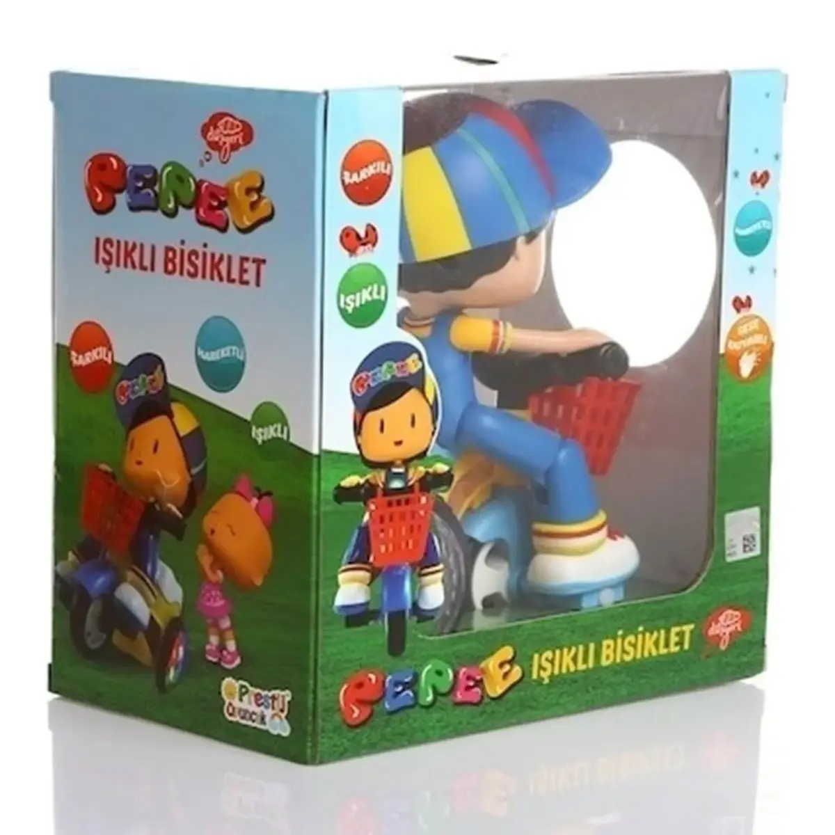 Işıklı Müzikli Bisikletli Pepee