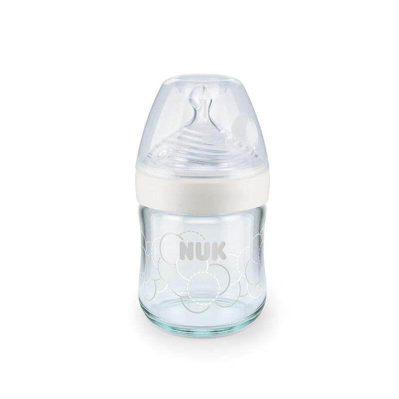 Nuk Silikon Emzikli Nature Sense Cam Biberon 120 ml Mavi