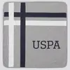 U.S. Polo Battaniye Gri Melanj