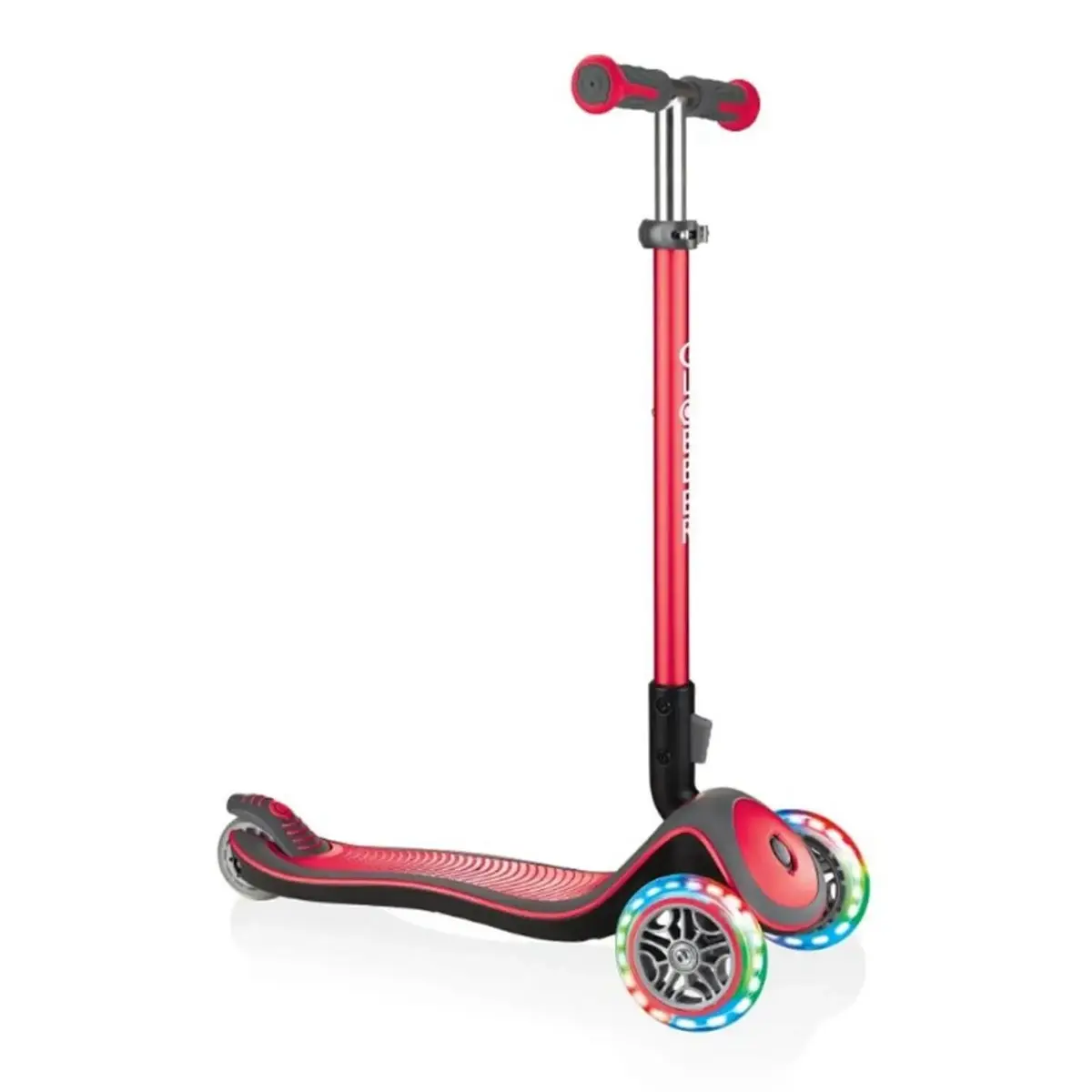 Globber Elite Deluxe Işıklı Scooter Kırmızı Globber Elite Deluxe Işıklı Scooter Kırmızı