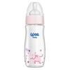 Wee Baby Klasik Plus Geniş Ağızlı Isıya Dayanıklı Cam Biberon 280 ml