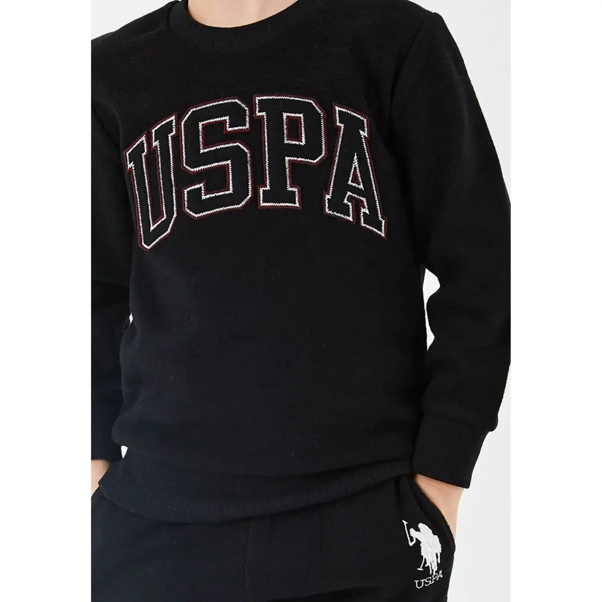 U.S. Polo Eşofman Takımı Siyah