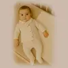 Bistyle Zıbın Takımı Battaniyeli Gentleman Ekru