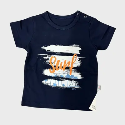 Bibaby T-Shirt Bimini Surfing Go Lacivert