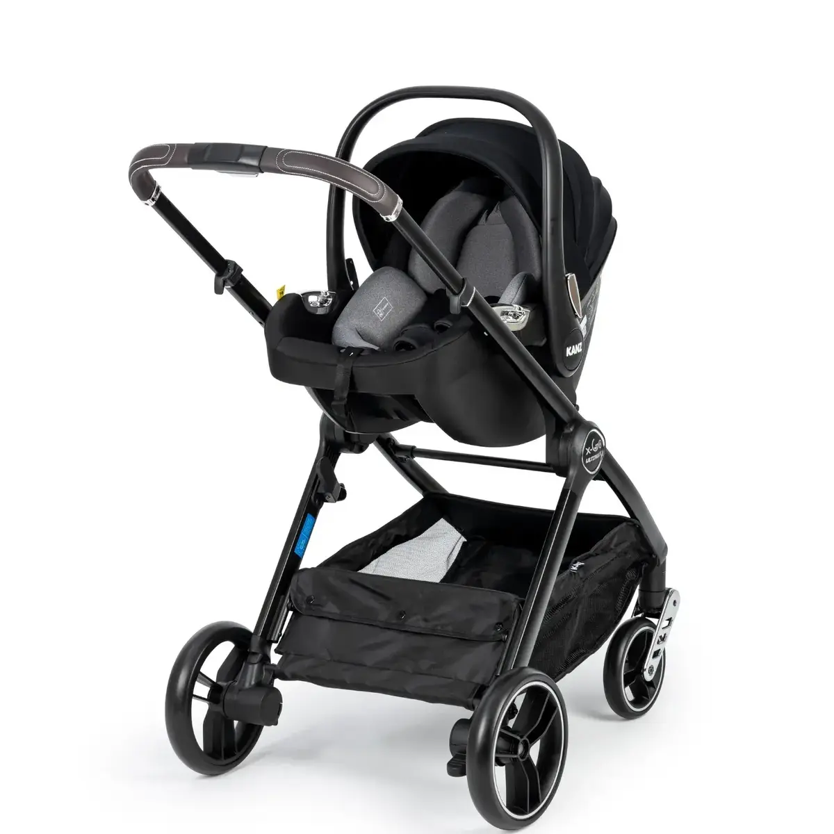 Kanz X-Go Ultimate Travel Sistem Bebek Arabası Silver Gri