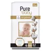 Pure Baby Organik Bebek Bezi 4 Beden Maxi 52li Jumbo Paket