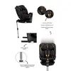 Pierre Cardin Everest Oto Koltuğu 0-36 Kg Black