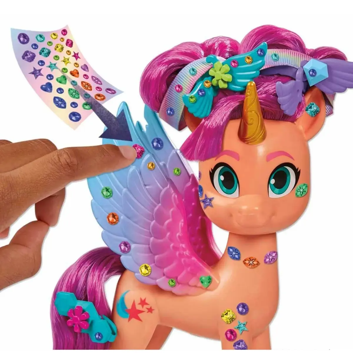 My Little Pony Kurdele Saç Tasarımlı Sunny