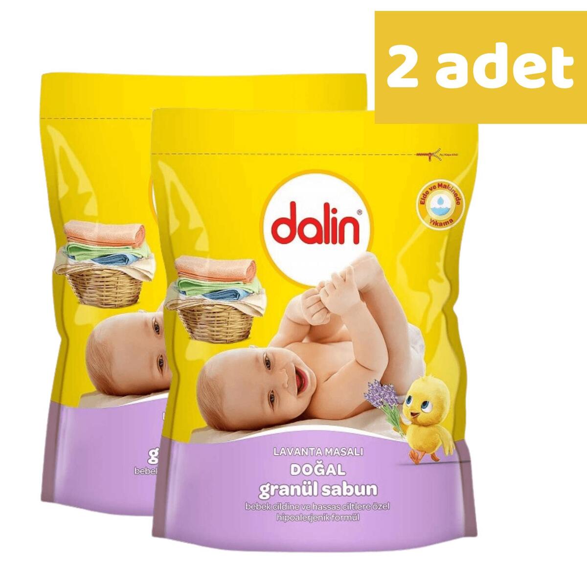 Dalin Granül Sabun Lavanta Kokulu 500 gr x 2 Adet