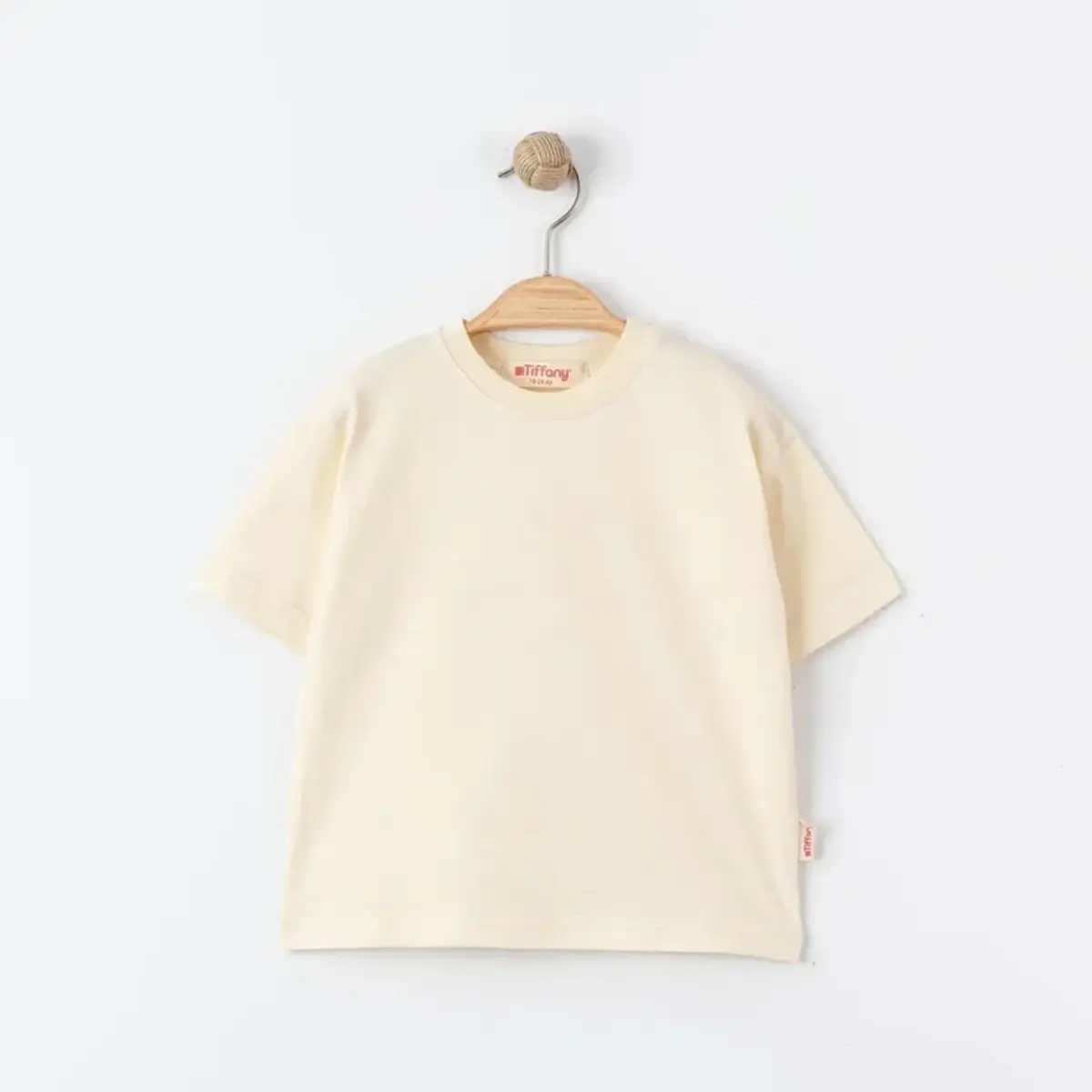 Tiffany T-Shirt Basic Süprem Bej Tiffany T-Shirt Basic Süprem Bej