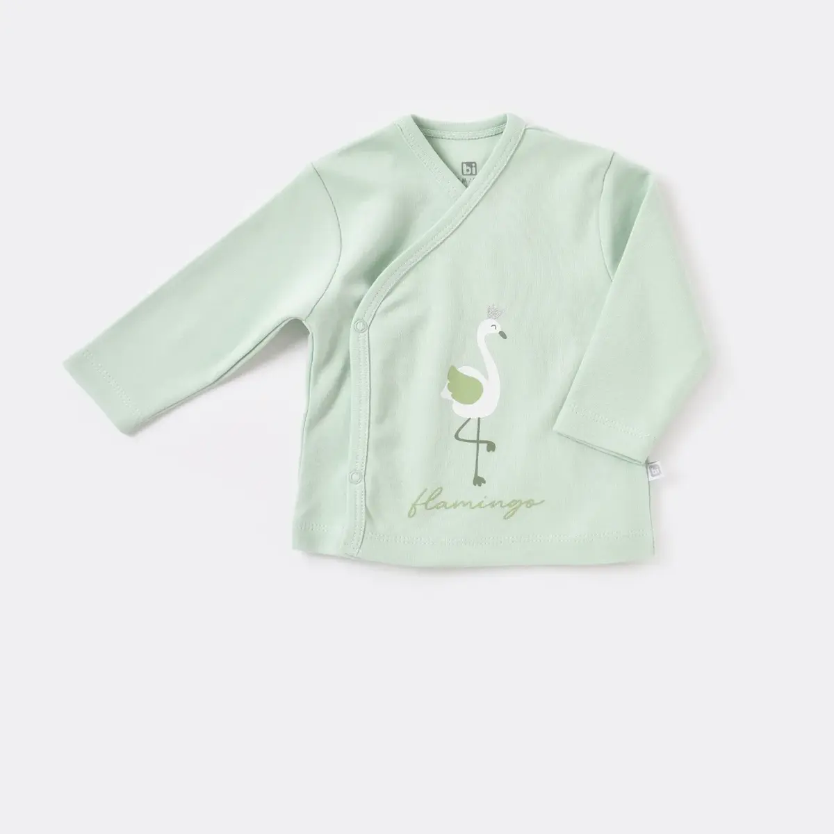 Bibaby Zıbın Takımı 3lü Baby Flamingo Yeşil