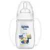 Wee Baby Klasik Plus Geniş Ağızlı Kulplu PP Biberon 250 ml