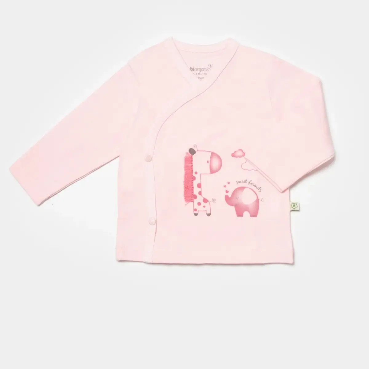 Bibaby Organik Külot 3lü Sweet Friends Pembe