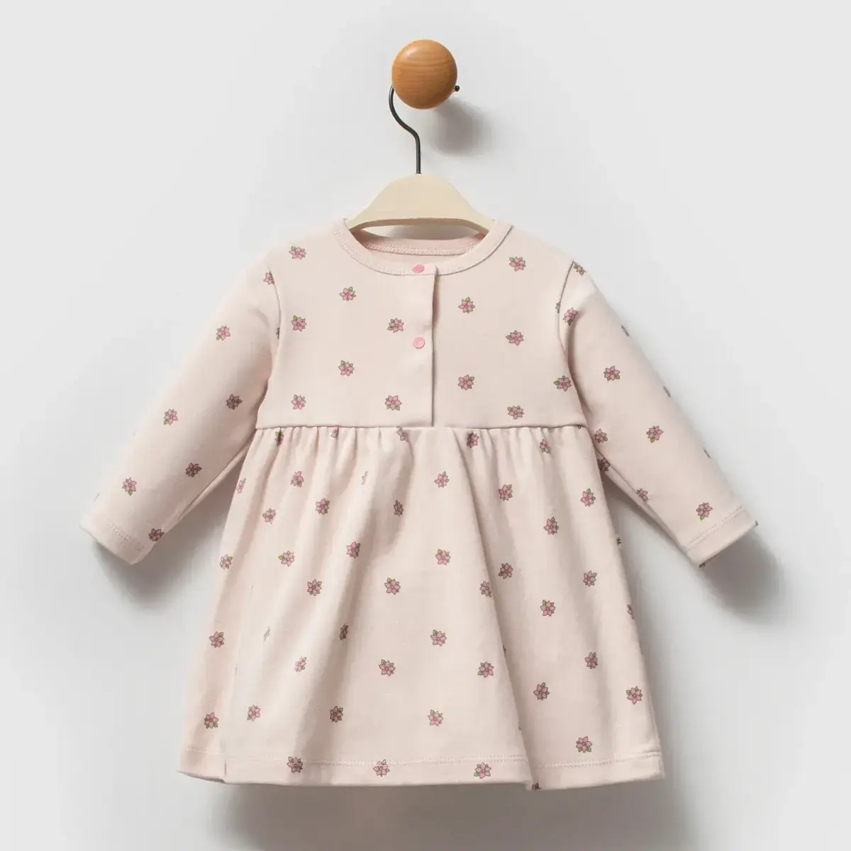 Moi Noi Elbise Flowers Mürdüm