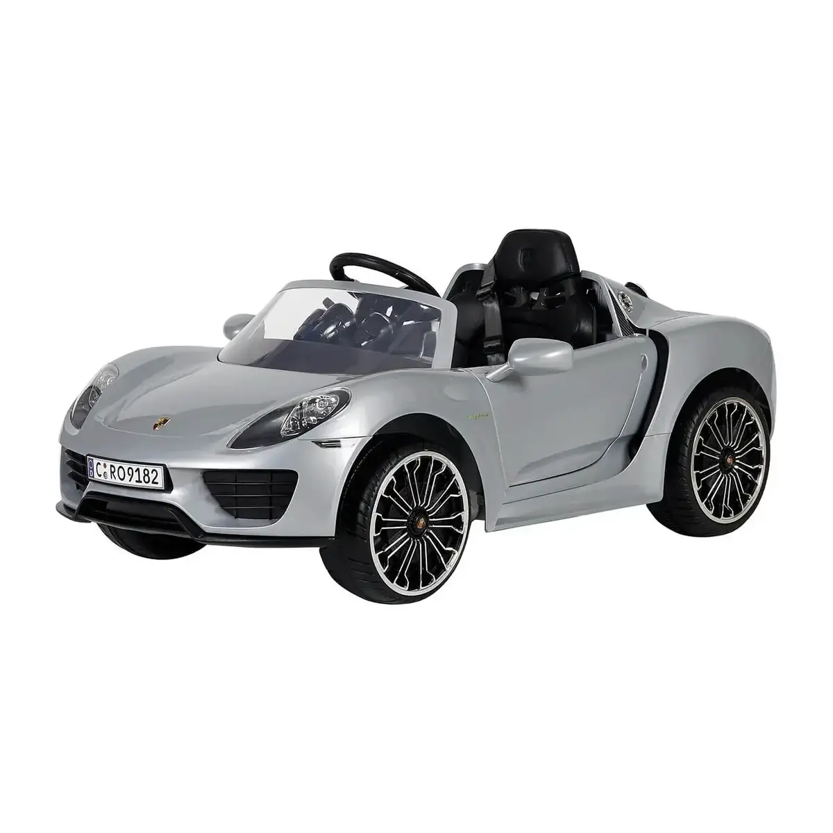 Rollplay Akülü Araba Porsche 918 Spyder Gri