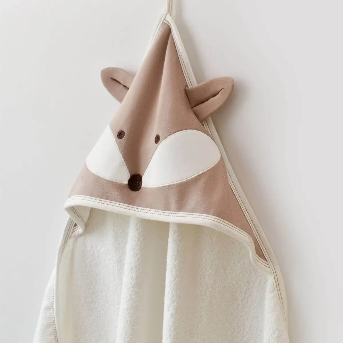 Bibaby Havlu Sweet Fox Ekru - Kahverengi