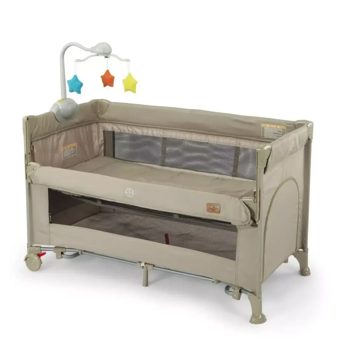 Baby2Go Bony Anne Yanı Oyun Parkı 60x120 cm Bej