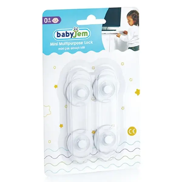 Babyjem Mini Çok Amaçlı Kilit 2li
