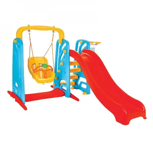 Pilsan Şirin Kaydırak Ve Salıncak Seti 