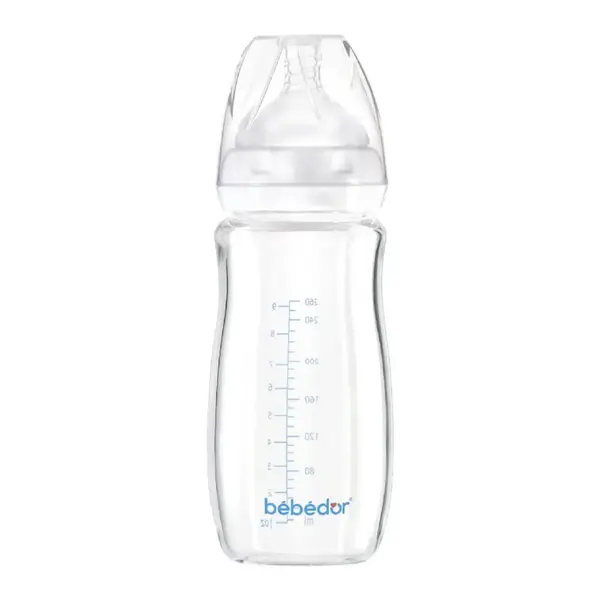 Bebedor Isıya Dirençli Cam Biberon 260 ml