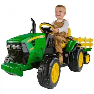 Peg Perego Akülü Traktör John Deere Ground Force