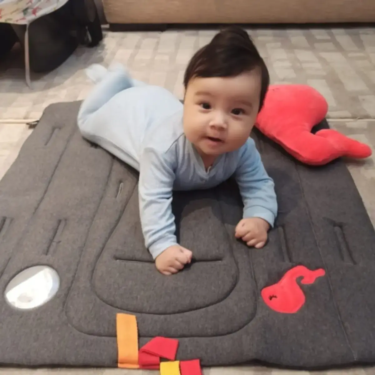 Ubeybi Bebek Seyahat ve Oyun Matı 6in1