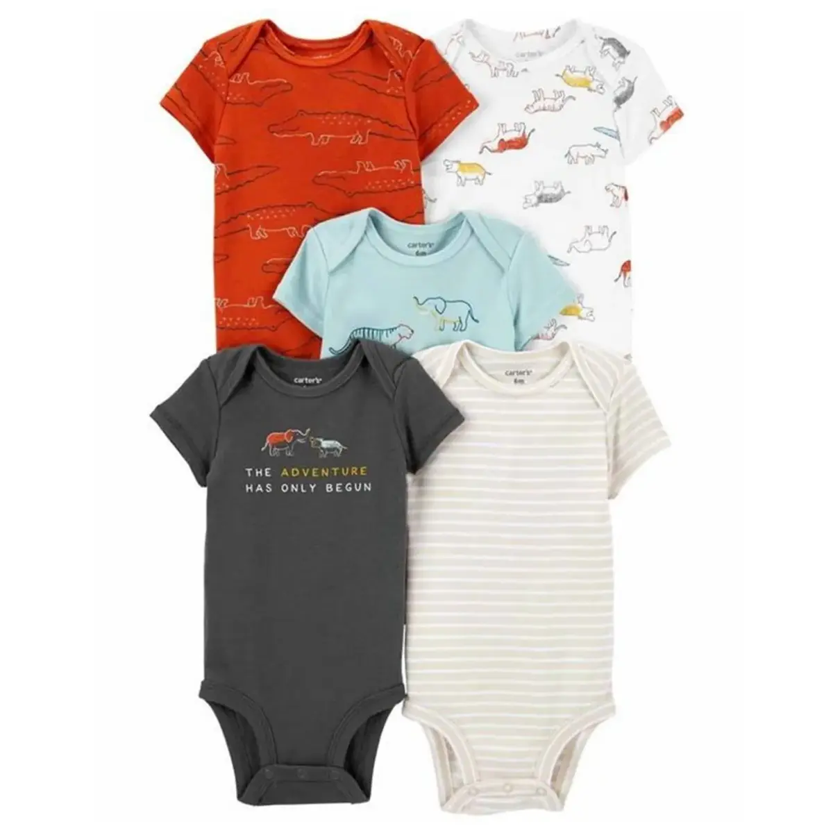 Carter's Body 5li Layette Çok Renkli