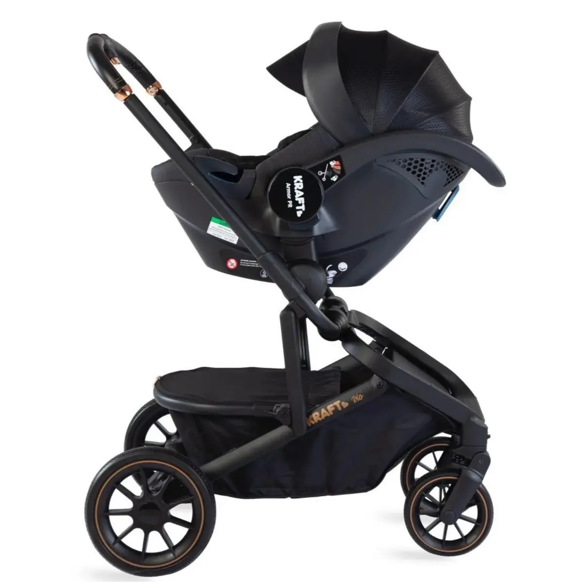 Kraft Rio Travel Sistem Bebek Arabası Black