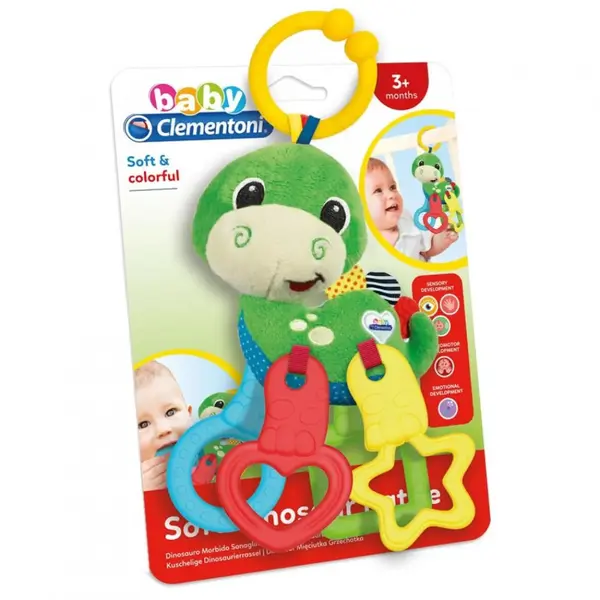 Clementoni Dinozor Pelüş Çıngırak