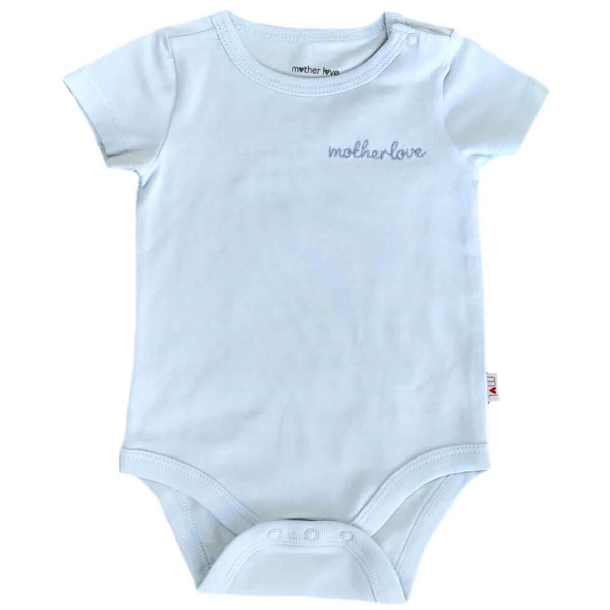 Mother Love Body Kısa Kol Basic Mavi