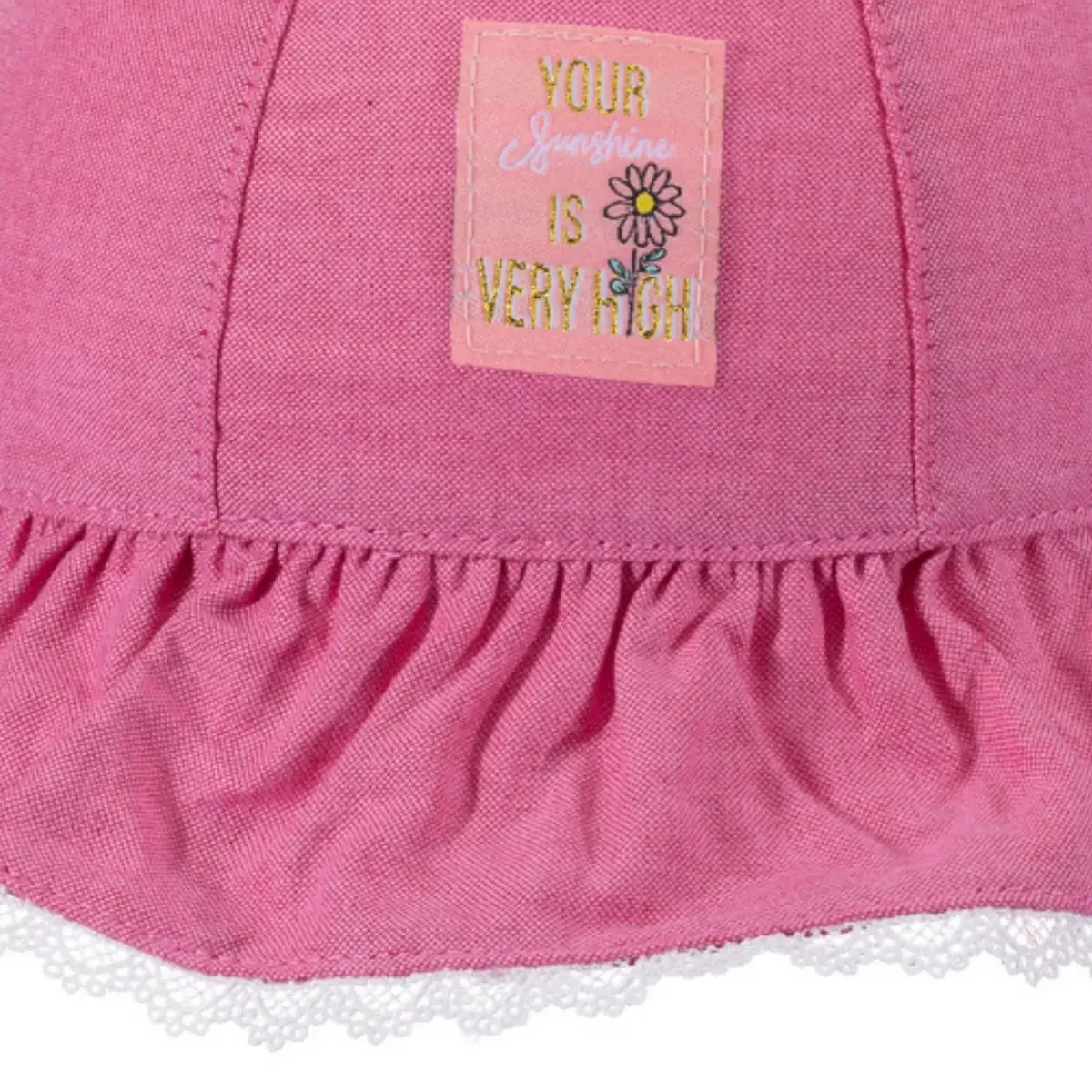 Kitti Şapka Maksi 1-3 Yaş Koyu Pembe